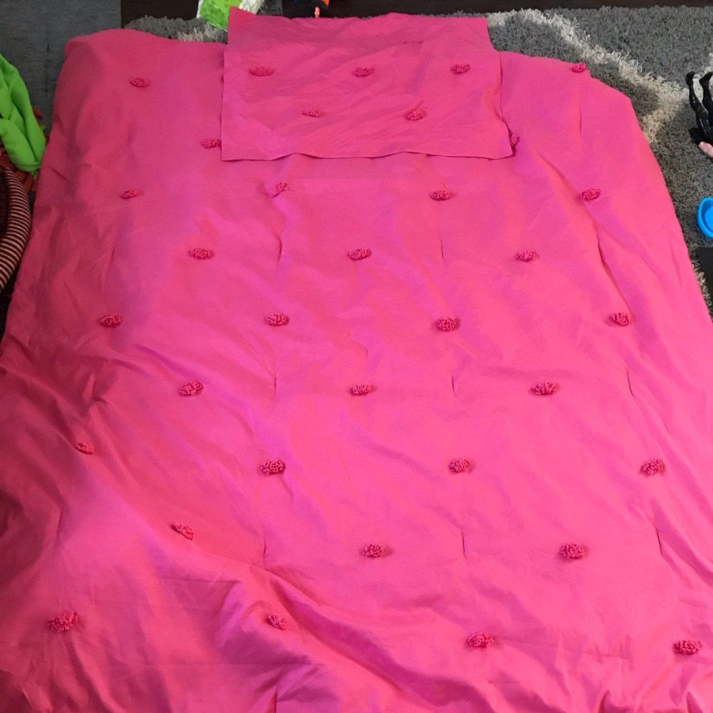 Pillow fort Twin comforter
